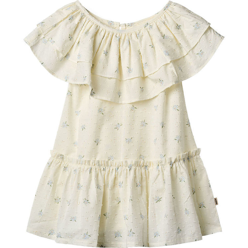 Wheat Kjole - Bitten - Blue Flowers