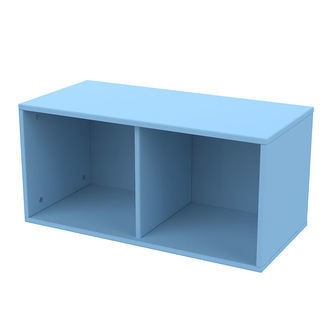 Flexa Bogkasse - Væghængt - Roomie - 72x34,5 cm - Blue Skies