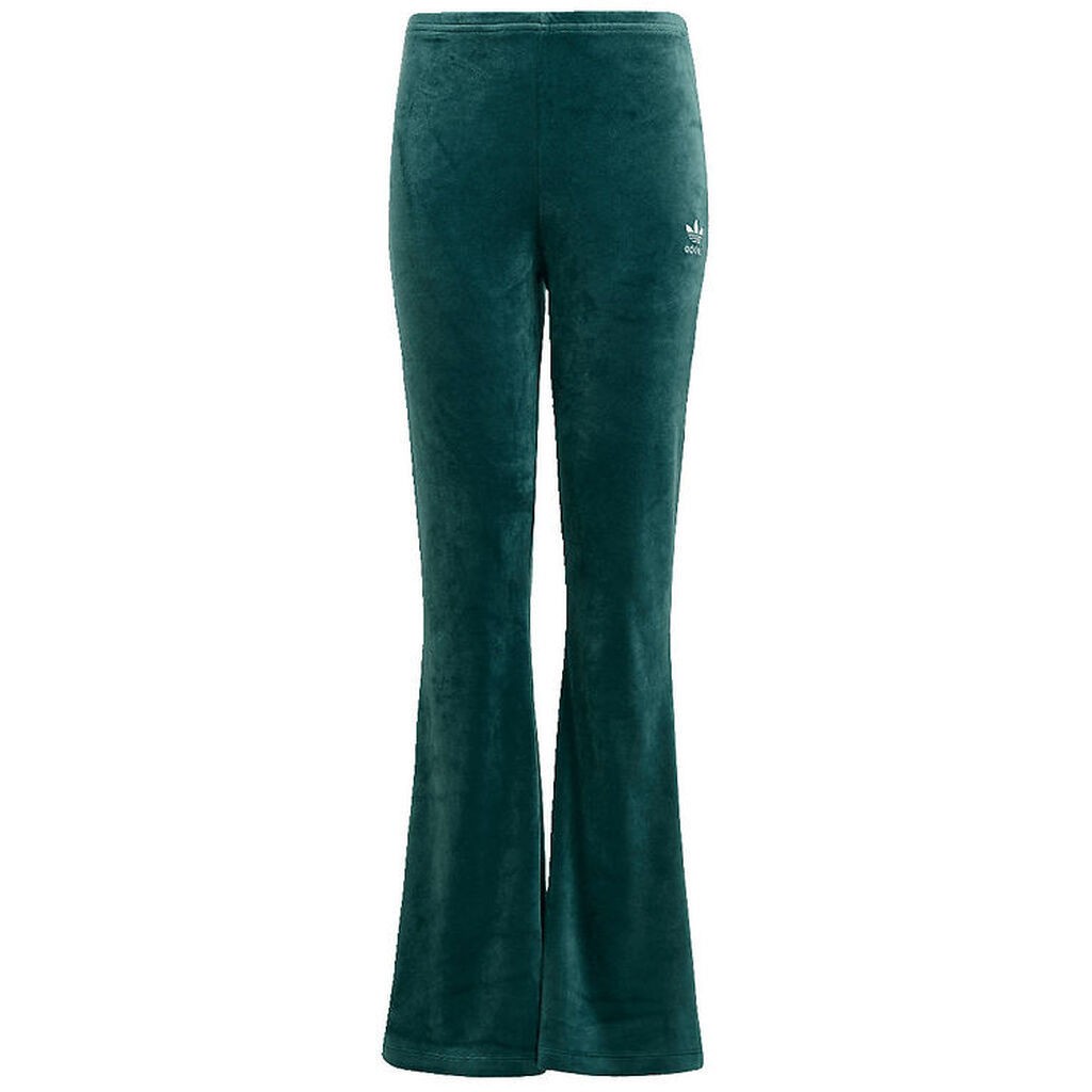 adidas Originals Velourbukser - Aurora Ivy/Hvid