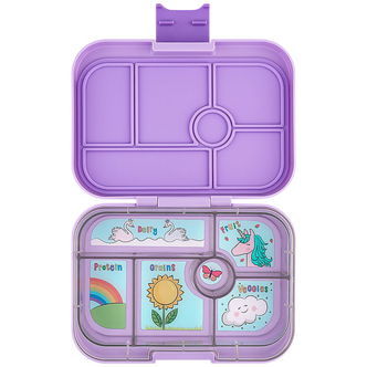 Yumbox Madkasse m. 6 Rum - Bento Original - Lavande purple
