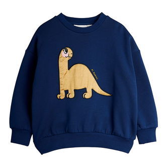 Mini Rodini Sweatshirt - Dino - Blå