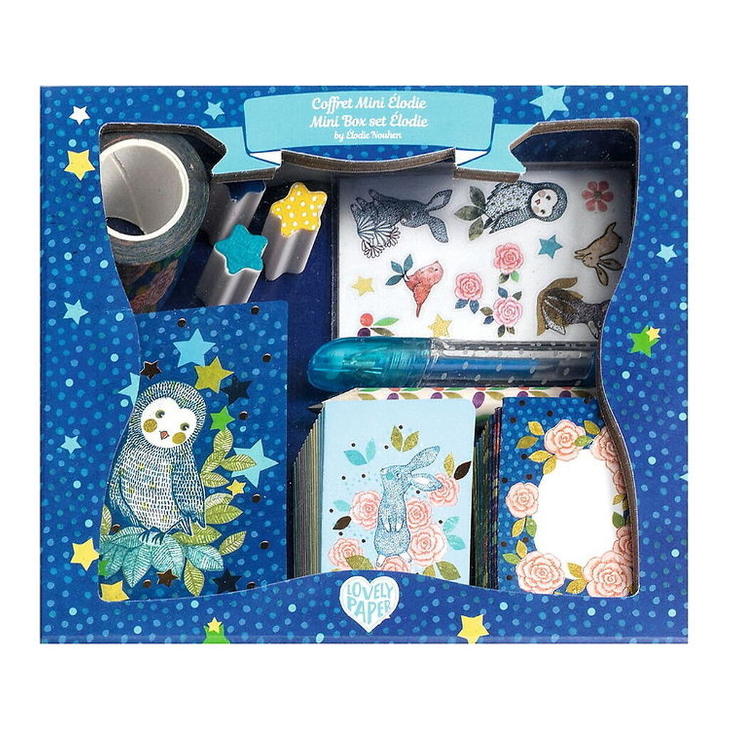 Djeco Brevpapir - 22 Dele - Mini Elodie