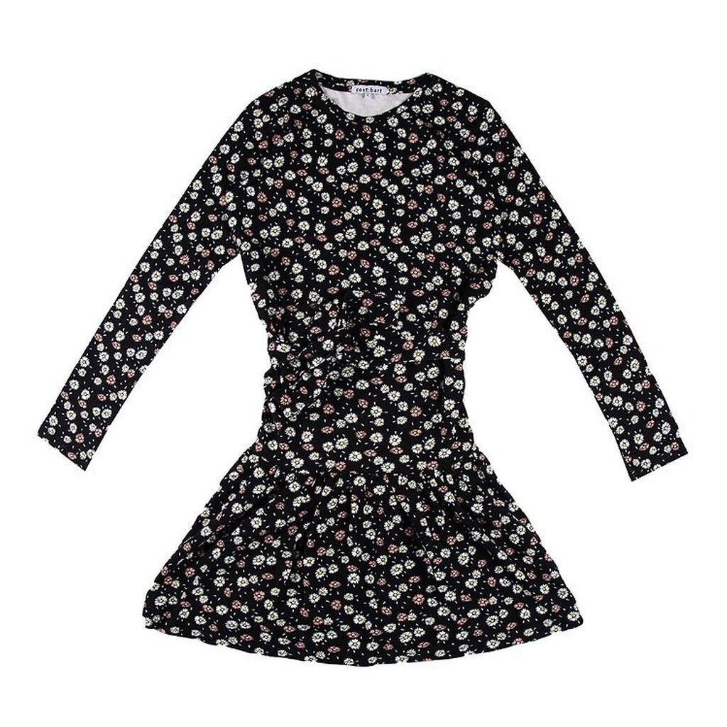 Cost:Bart Kjole - Rosita - Sort m. Blomster
