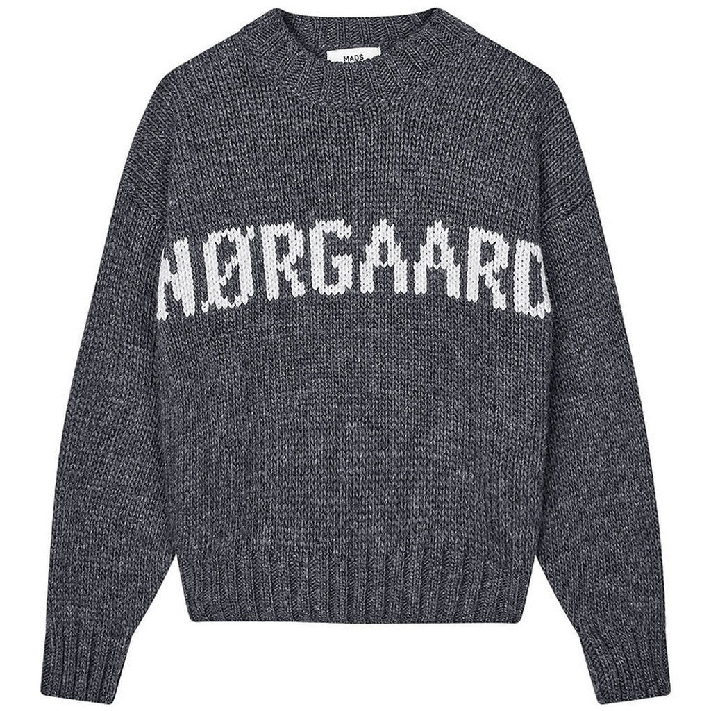 Mads Nørgaard Bluse - Strik - Crash Tilonina - Charcoal Melange/