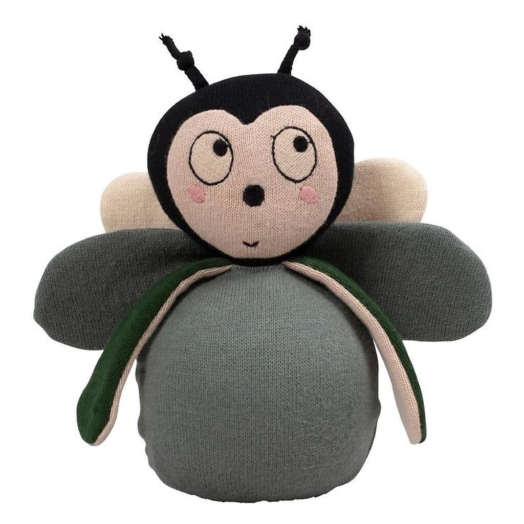Filibabba Tumling - Balder The Bug - 18x20 cm - Pine Green
