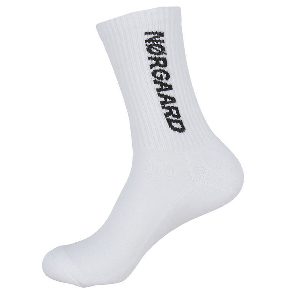 Mads Nørgaard Strømper - Tennis - Hvid