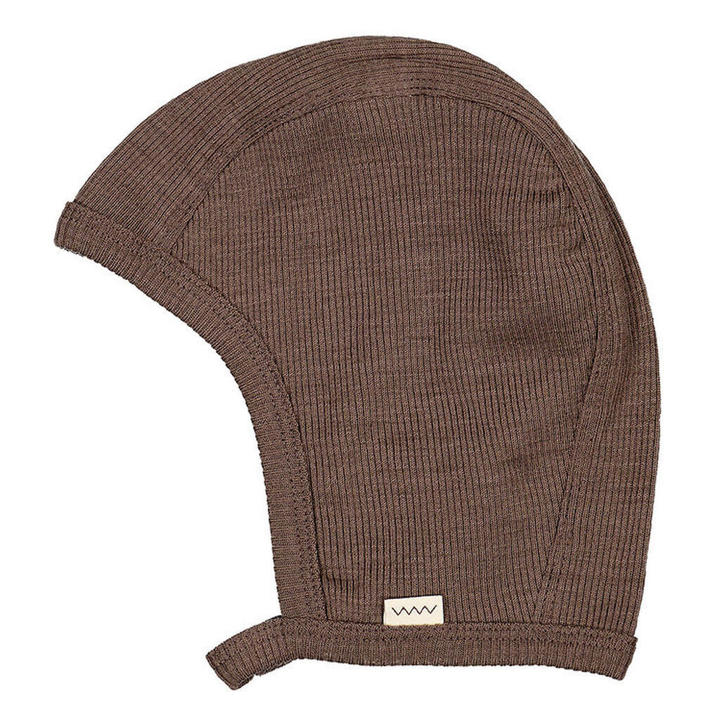 MarMar Babyhjelm - Uld - Hoody - Terre