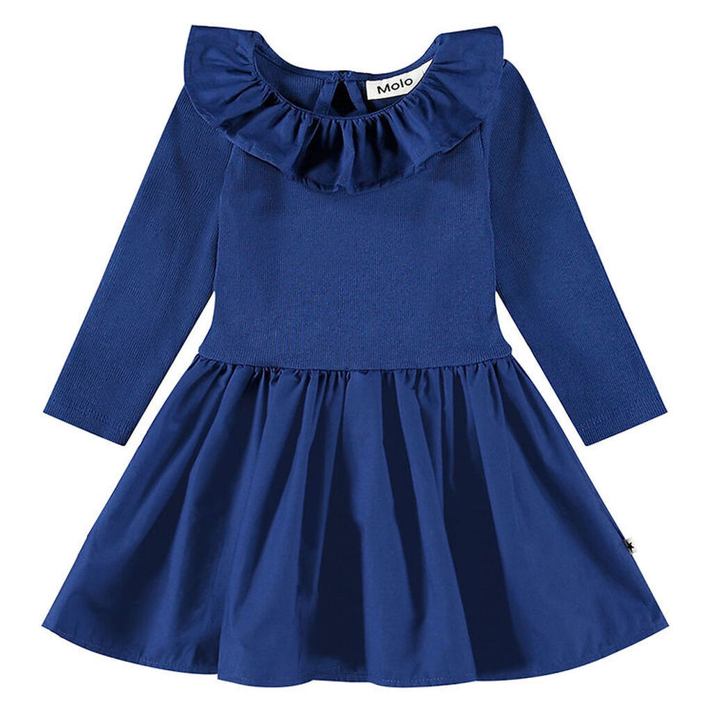 Molo Kjole - Crystala - Vibrant Blue