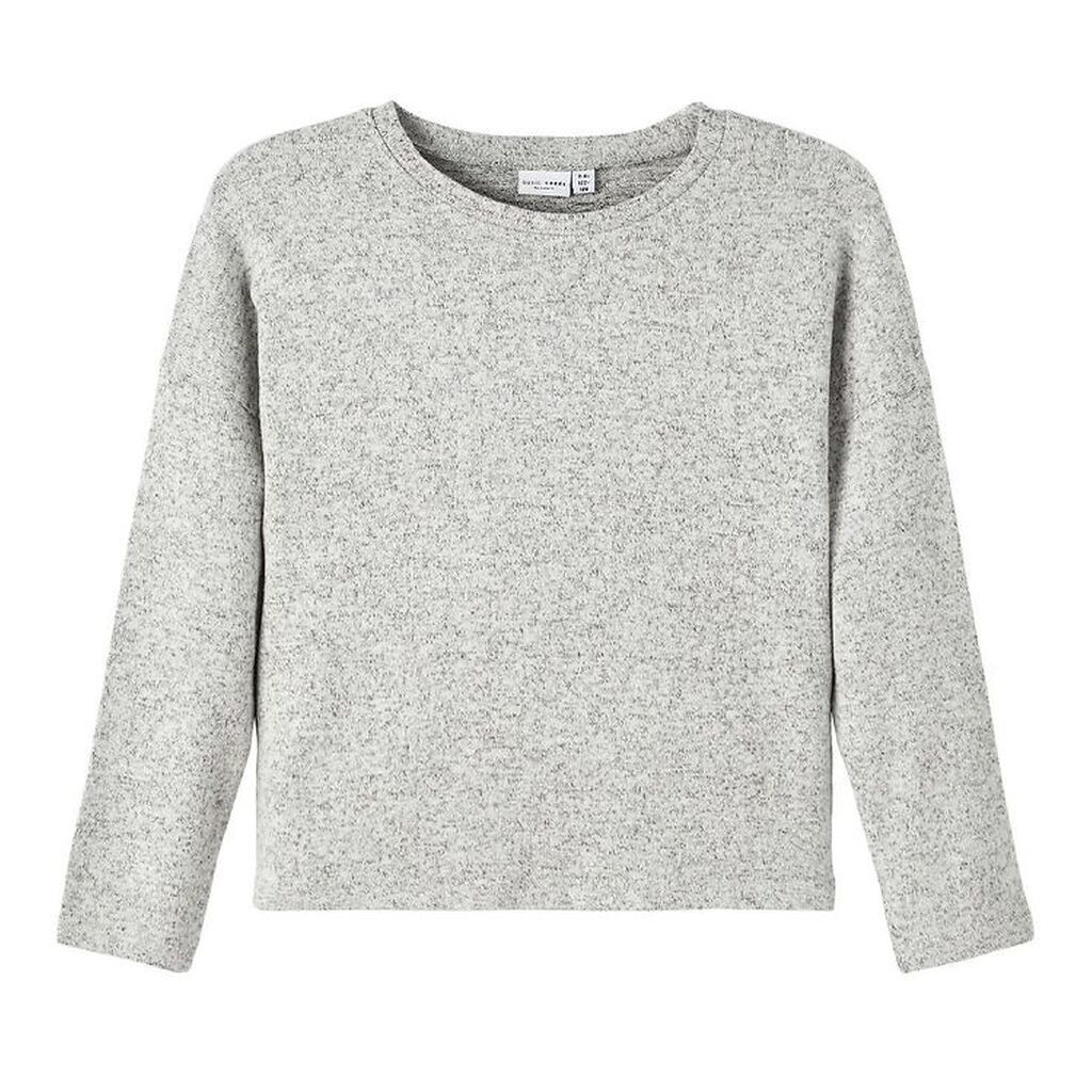 Name It Bluse - Strik - Noos - NkfVicti - Grey Melange