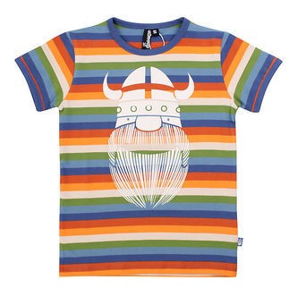 Danefæ T-shirt - Danerainbow - Ringer Cornucopa Erik
