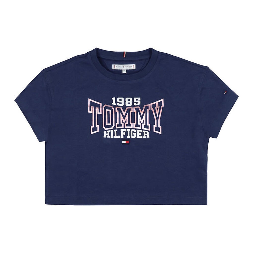 Tommy Hilfiger T-Shirt - 1985 Varsity Tee - Navy Voyage