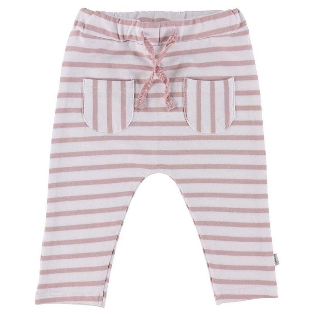 Hust and Claire Bukser - Gill - Hvid/Rosastribet