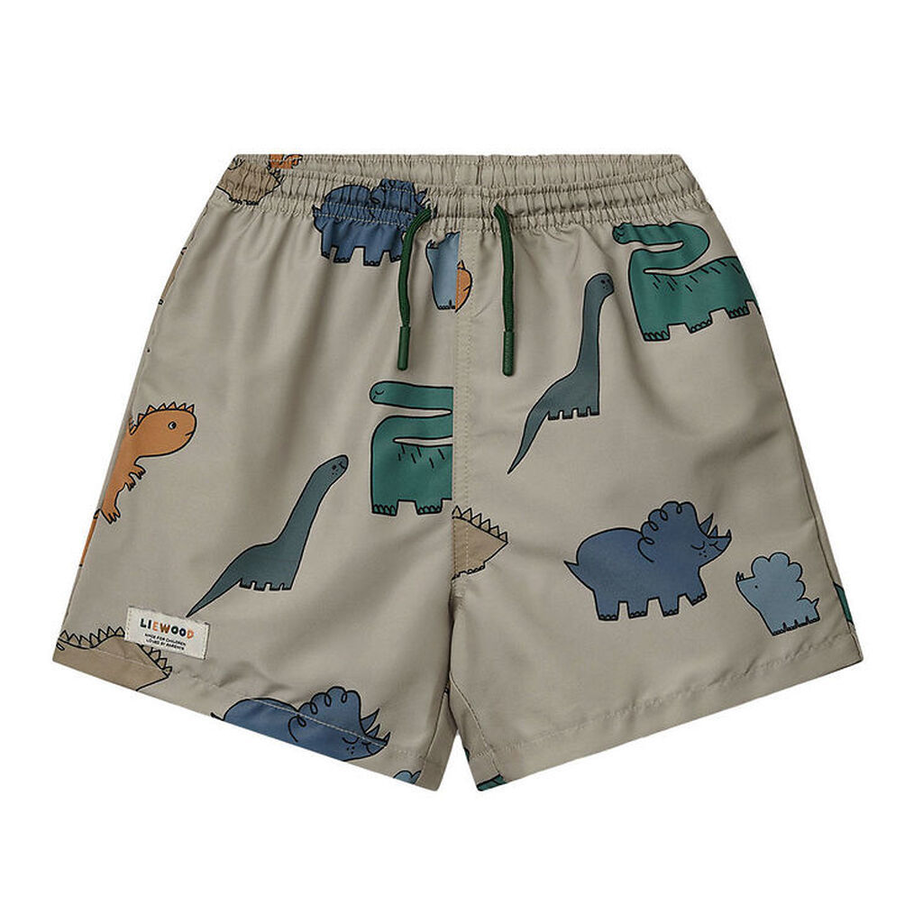 Liewood Badeshorts - Duke - Dinosaurs/Mist