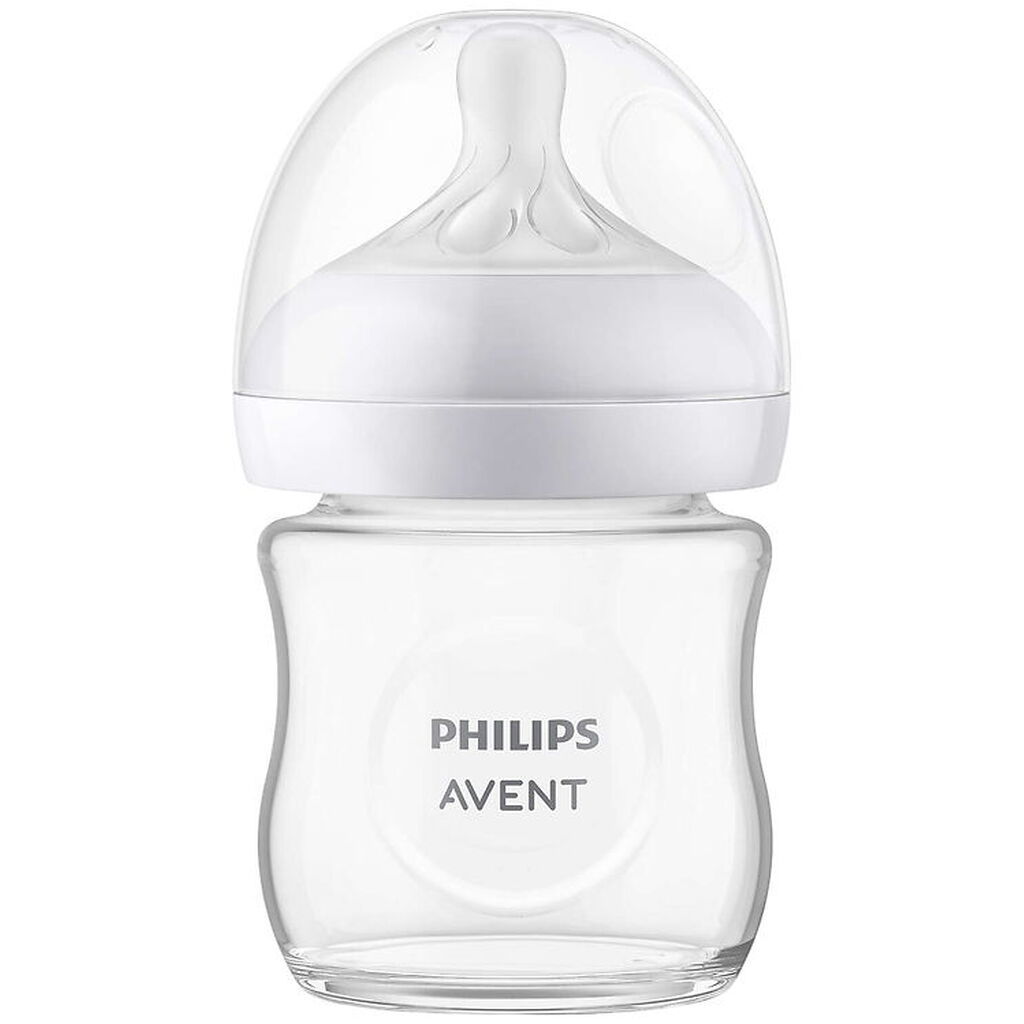 Philips Avent Sutteflaske - Glas - Natural Response - 120 ml -