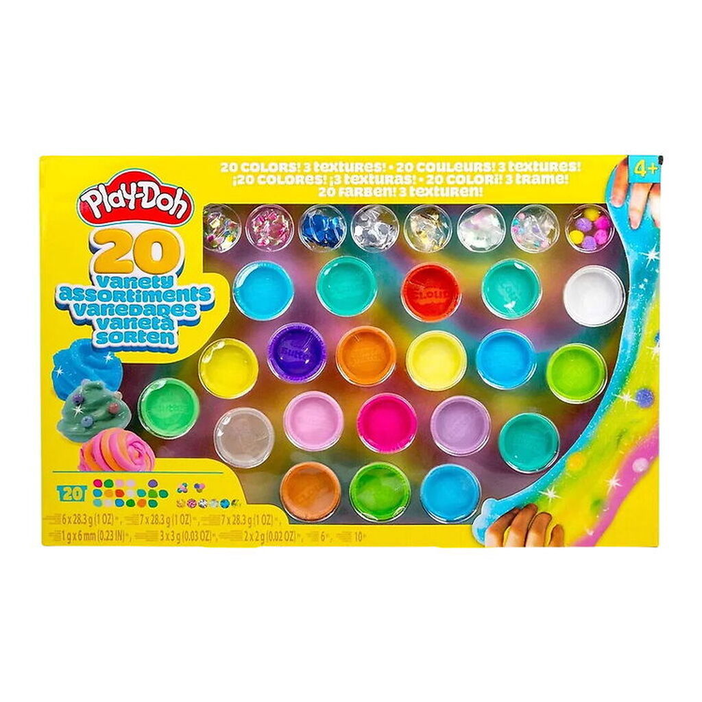 Play-Doh Slim - Mix & Play Variety - 20-pak