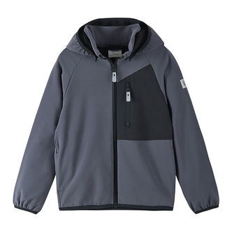 Reima Softshelljakke m. Fleece - Mukana - Grå/Sort