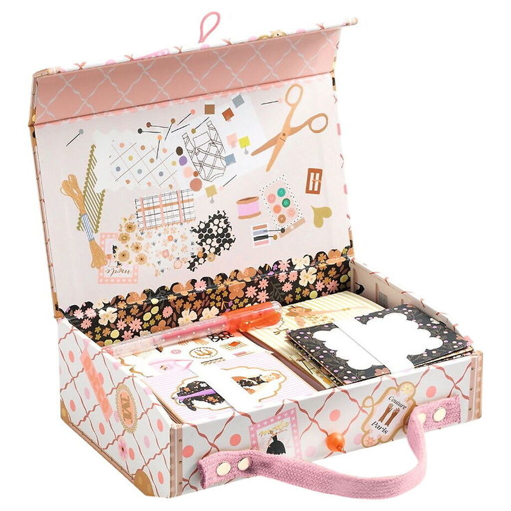 Djeco Brevpapir - 16 Dele - Tinou