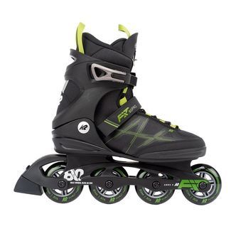 K2 Rulleskøjter - F.I.T. 80 Pro - Sort/Grøn - Inliner