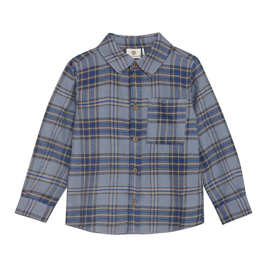 En Fant Skjorte - Check - Blå
