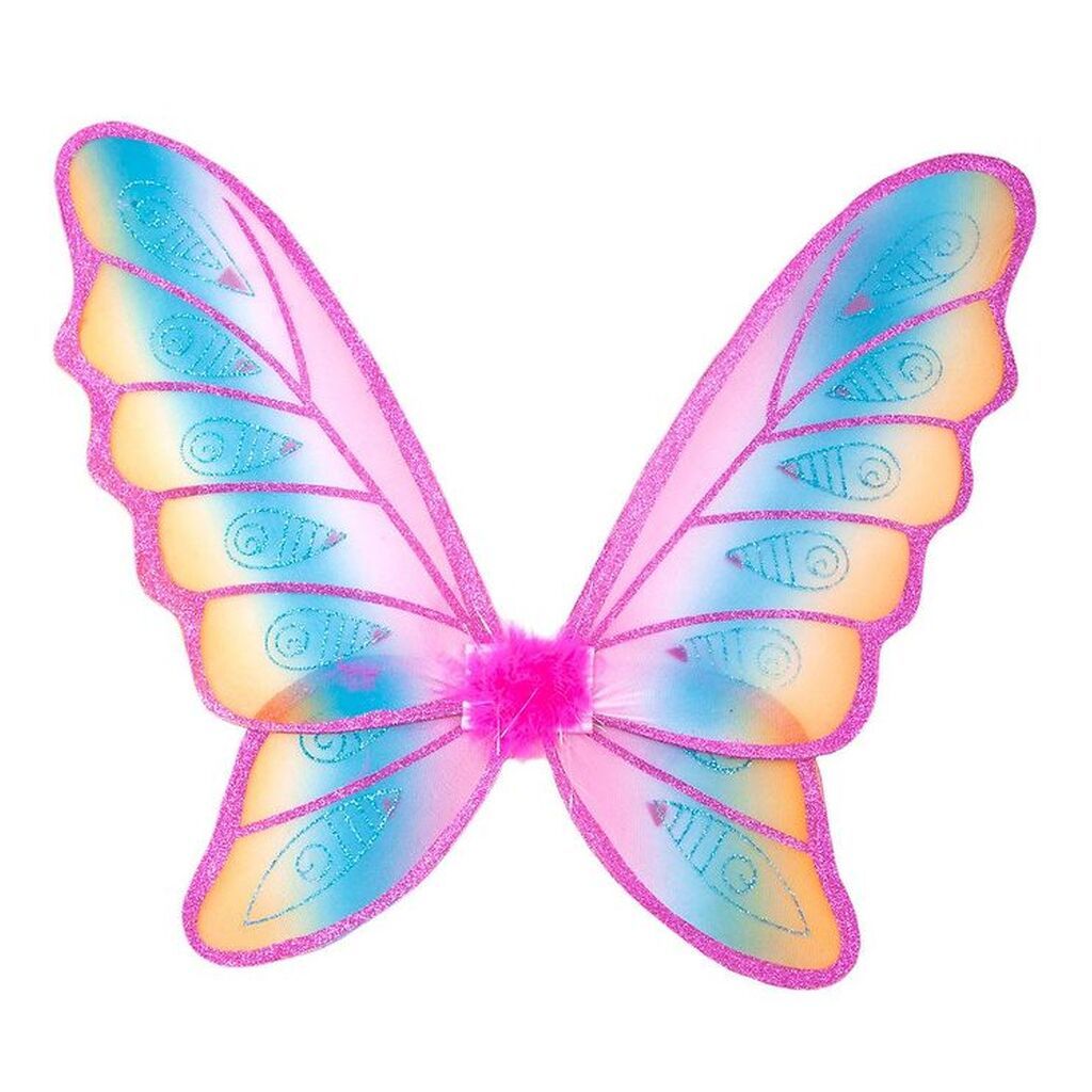 Great Pretenders Udklædning - Regnbue - Fuchsia m. Glimmer