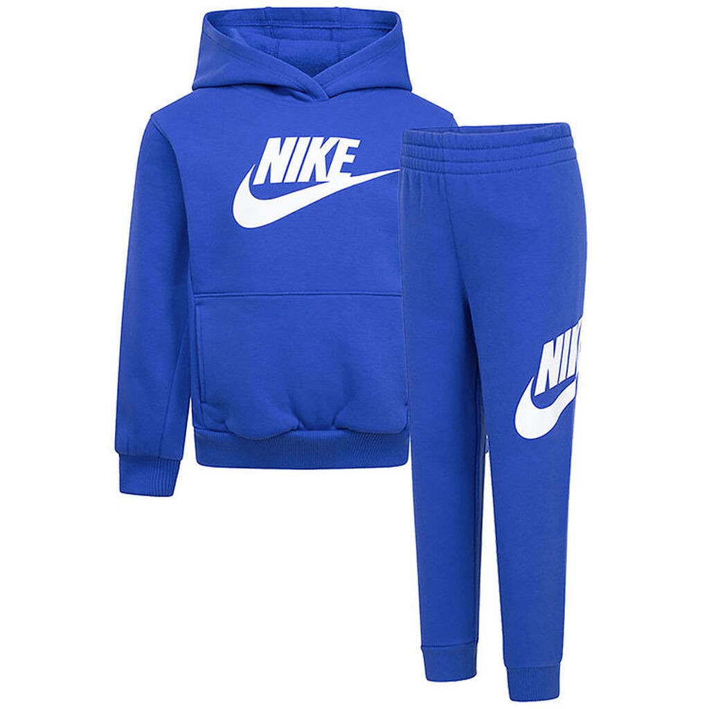 Nike Sweatsæt - Hættetrøje/Sweatpants - Game Royal