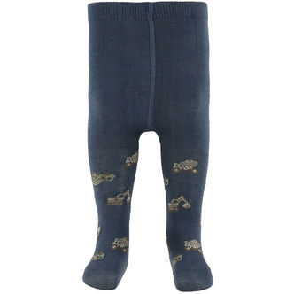 Name It Strømpebukser - Jacquard - Uld/Bomuld - NbmWak - Ombre B