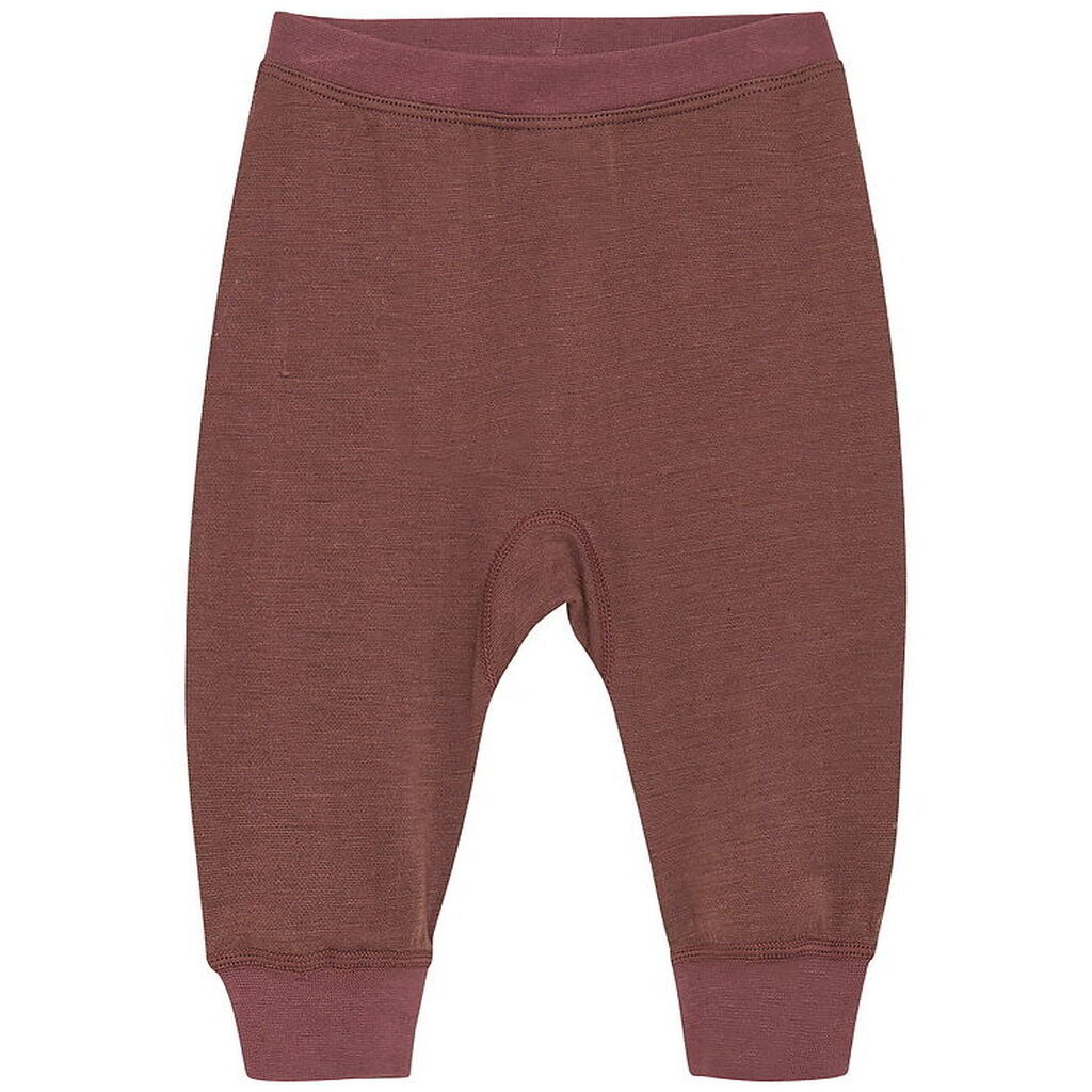CeLaVi Bukser - Uld/Viskose - Harem - Marron
