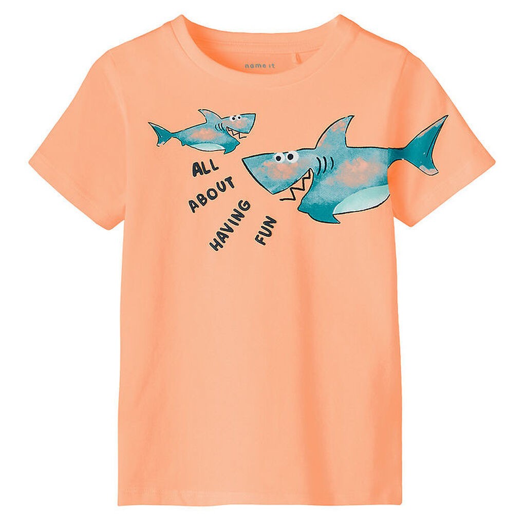 Name It T-shirt - NmmPjarrie - Peach Nectar