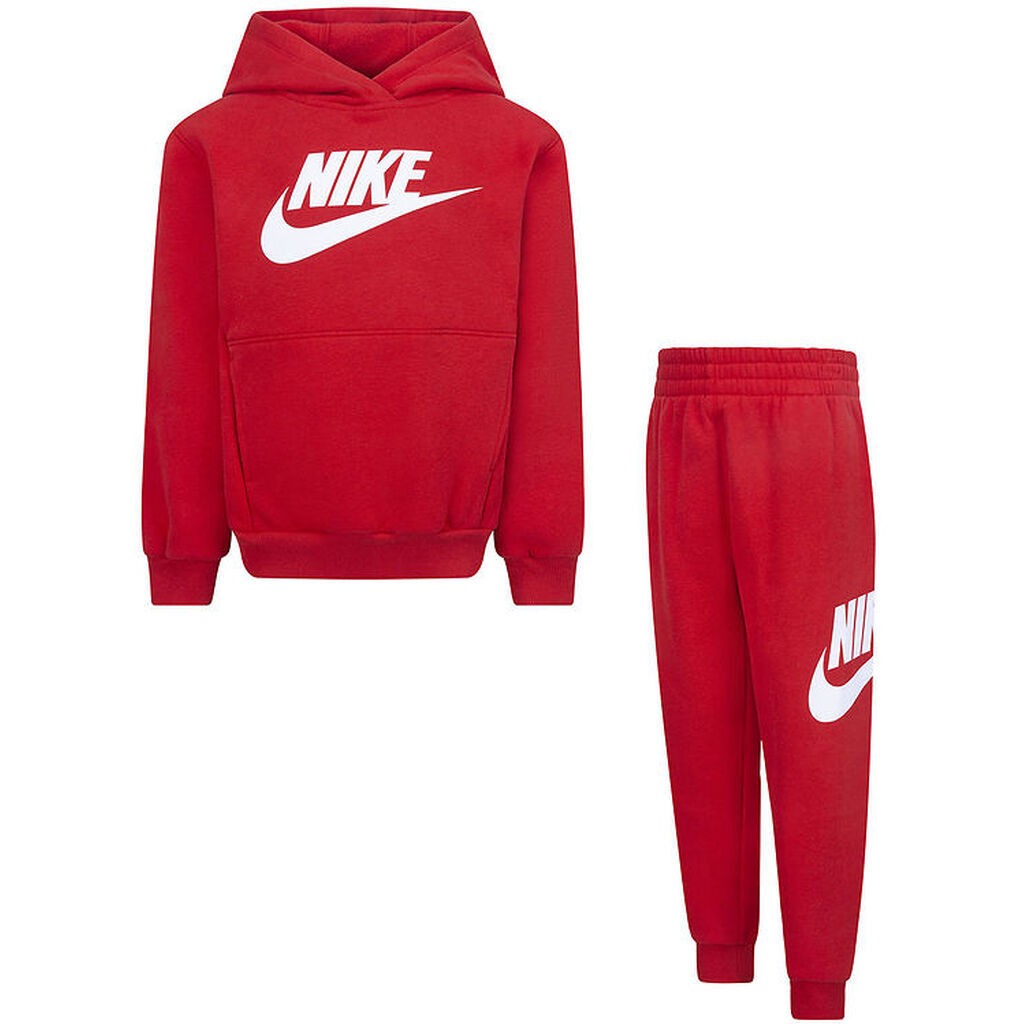 Nike Sweatsæt - University Red m. Hvid