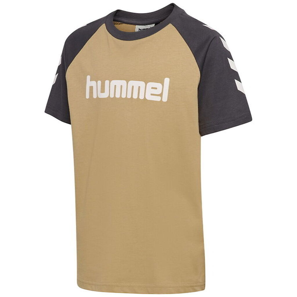 Hummel T-shirt - HmlJR - Cornstalk m. Logo