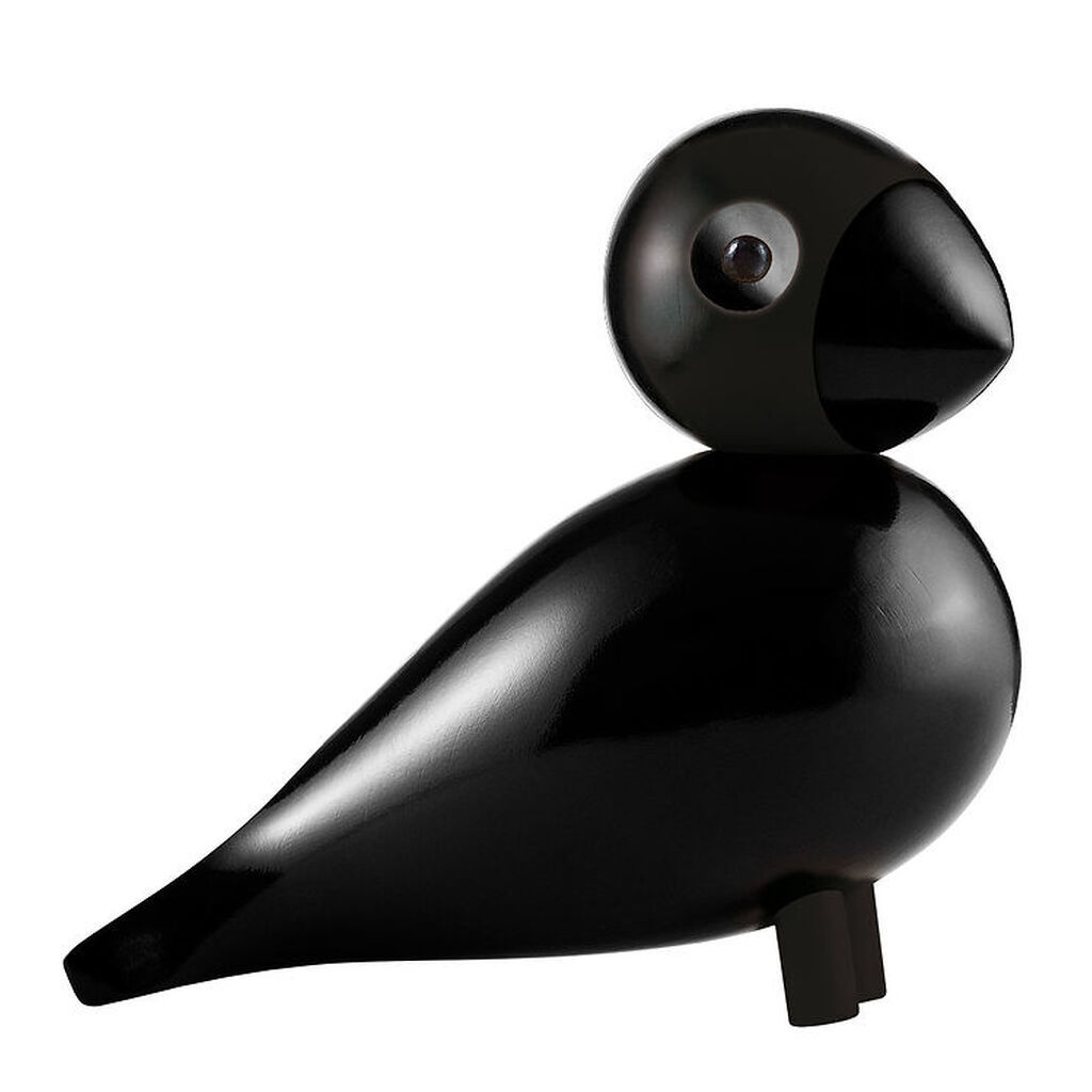 Kay Bojesen Træfigur - Sangfugl - 15 cm - Ravn