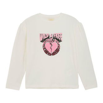 Creamie Bluse - Cloud m. Print