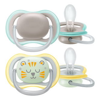 Philips Avent Sutter - 2-pak - Ultra Air - Day & Night - Grå