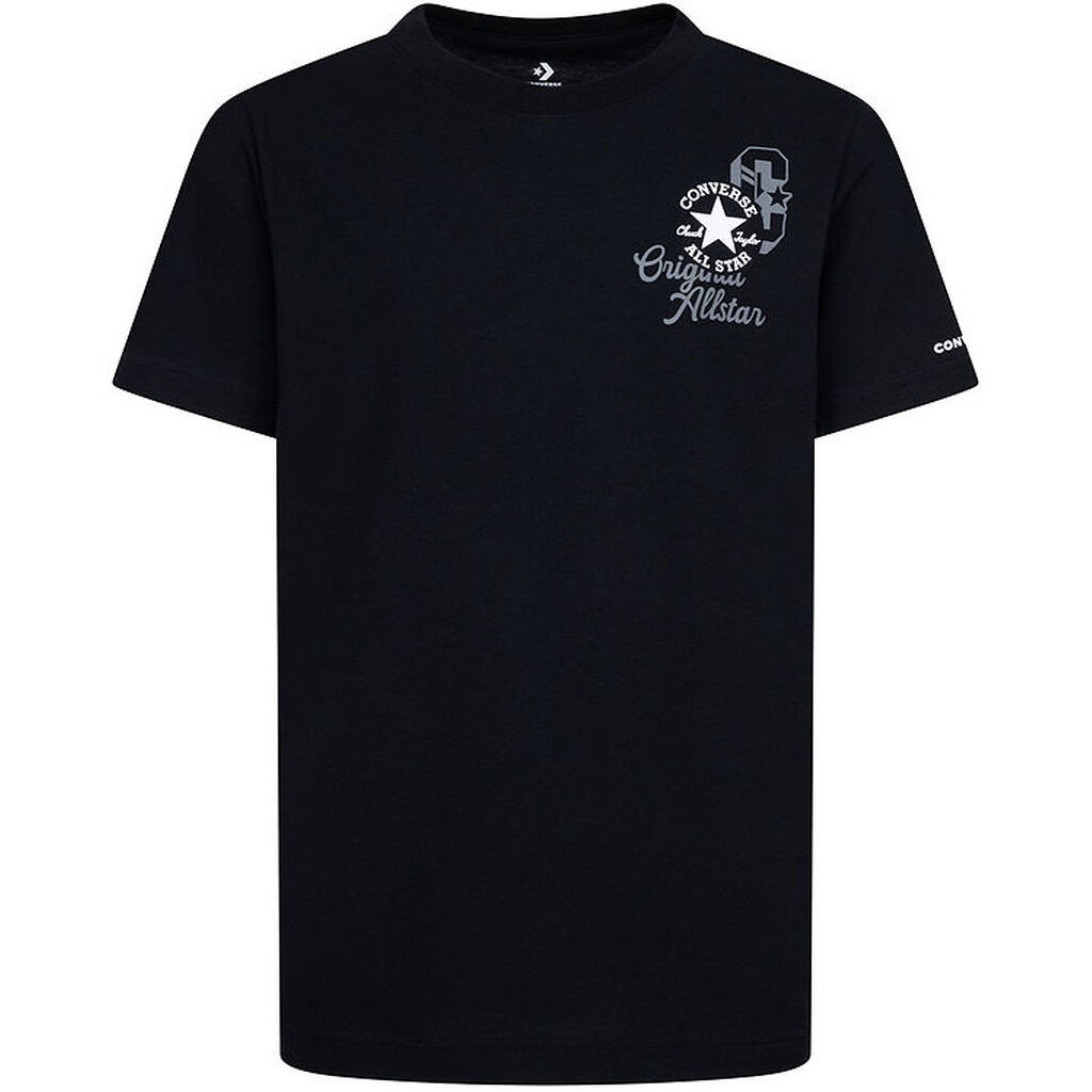 Converse T-shirt - Sort m. Hvid