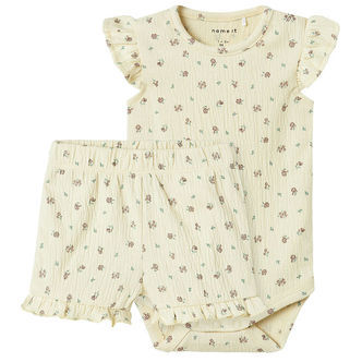 Name It Bodysæt k/æ - Body/Shorts - NbfJannis - Bleached Sand