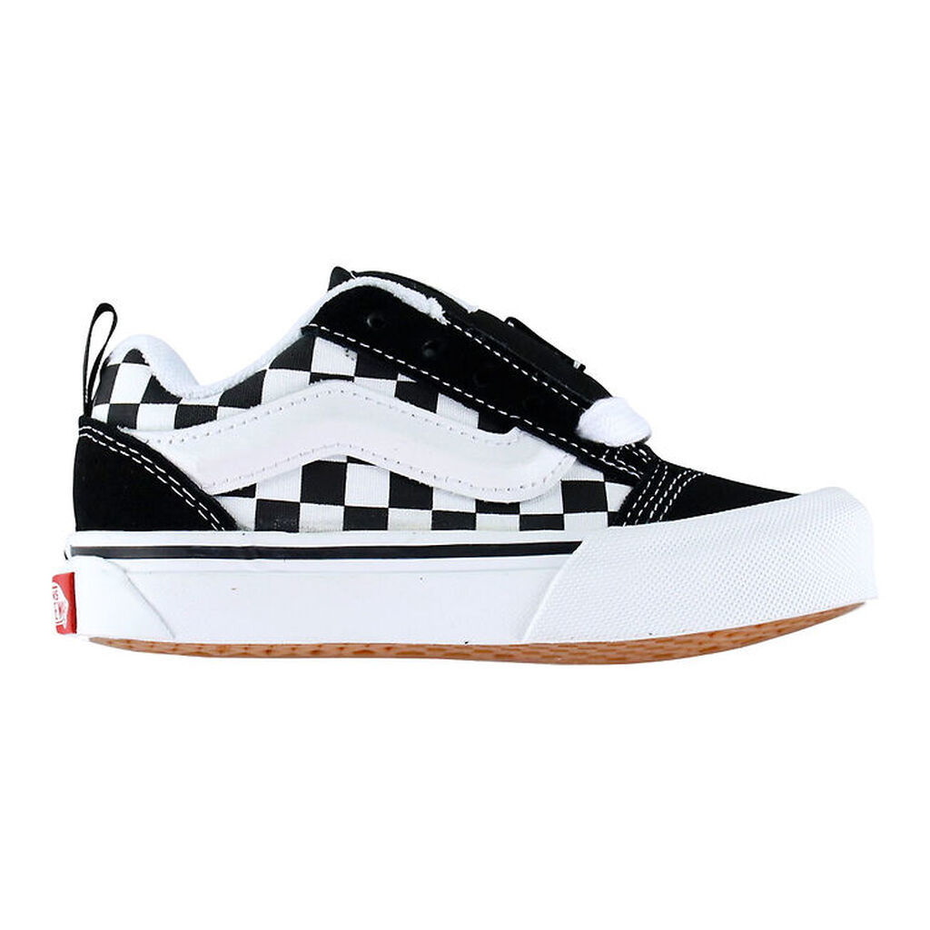 Vans Sko - Knu Skool - Checkboard Sort/True White