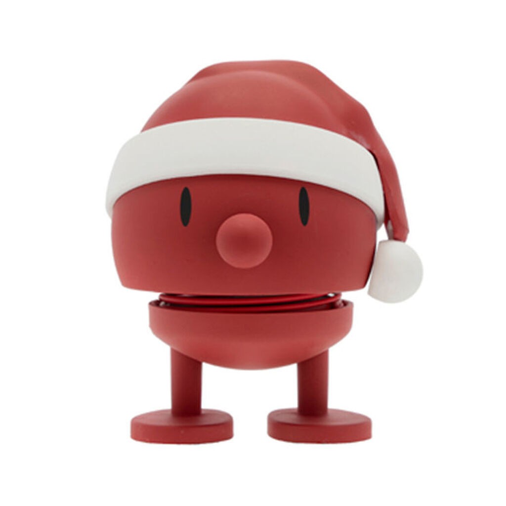 Hoptimist Soft Santa Bumble - 10,5 cm - Rød