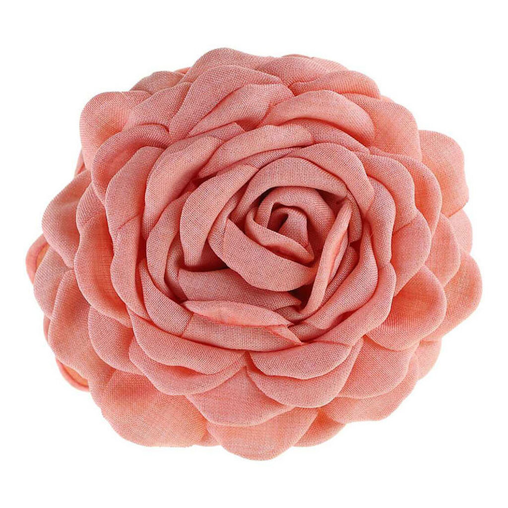 By Stær Hårklemme - Daisy - 12 cm - Stor - Fersken