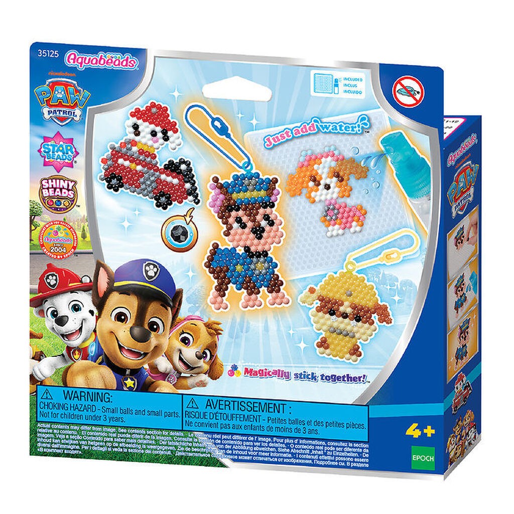 Aquabeads Perlesæt - Nøgleringe - Paw Patrol