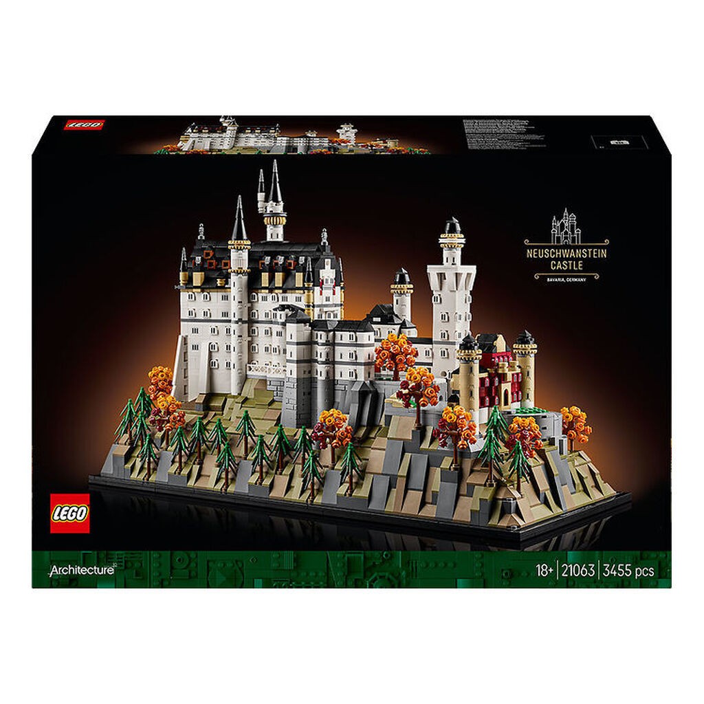LEGOÂ® Architecture - Neuschwanstein Slot 21063 - 3455 Dele