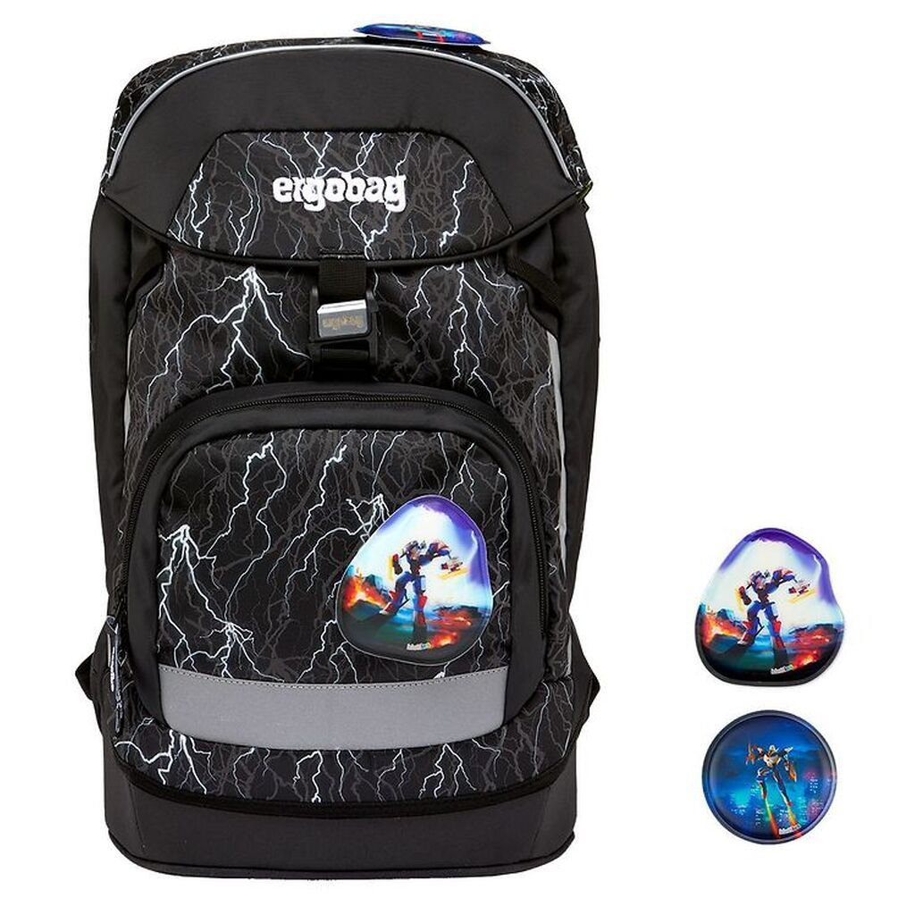 Ergobag Skoletaske - Prime - Super ReflectBear