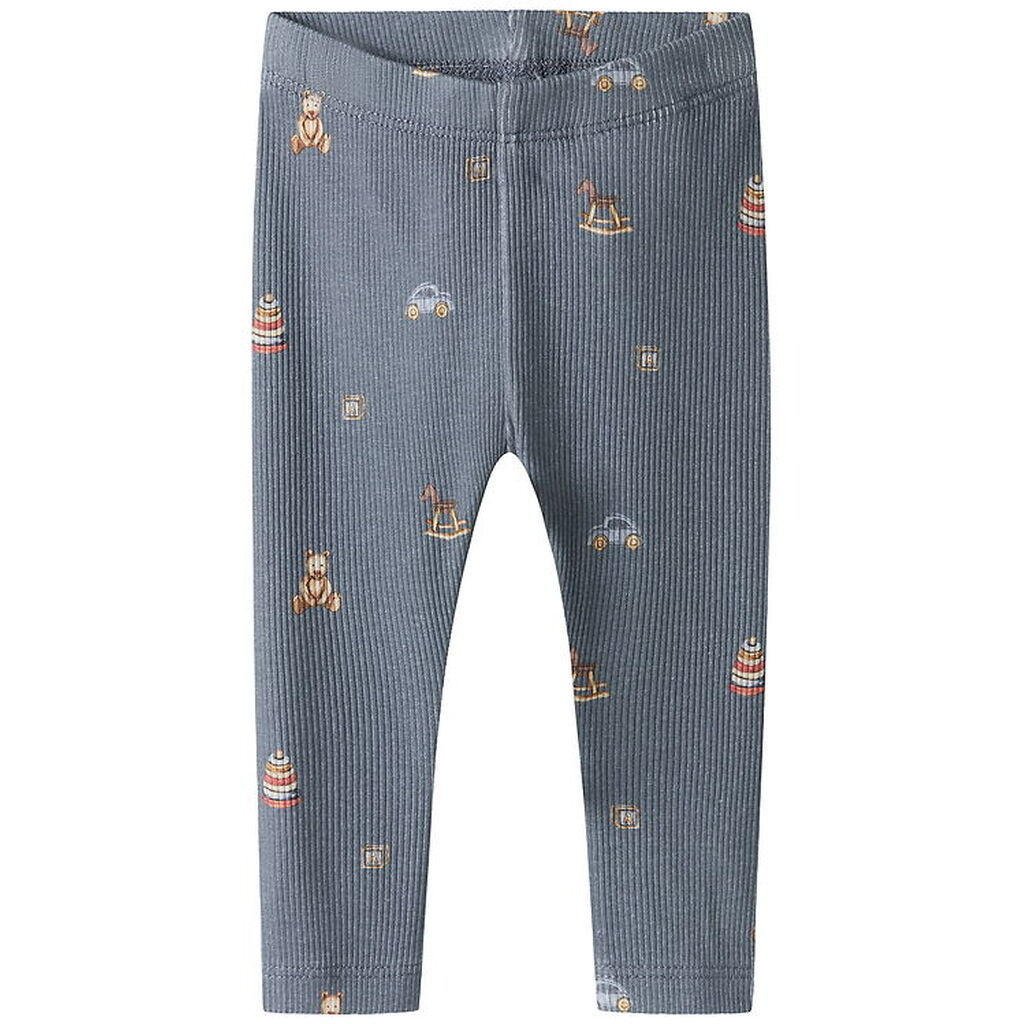 Name It Leggings - NbmRitoy - Flint Stone