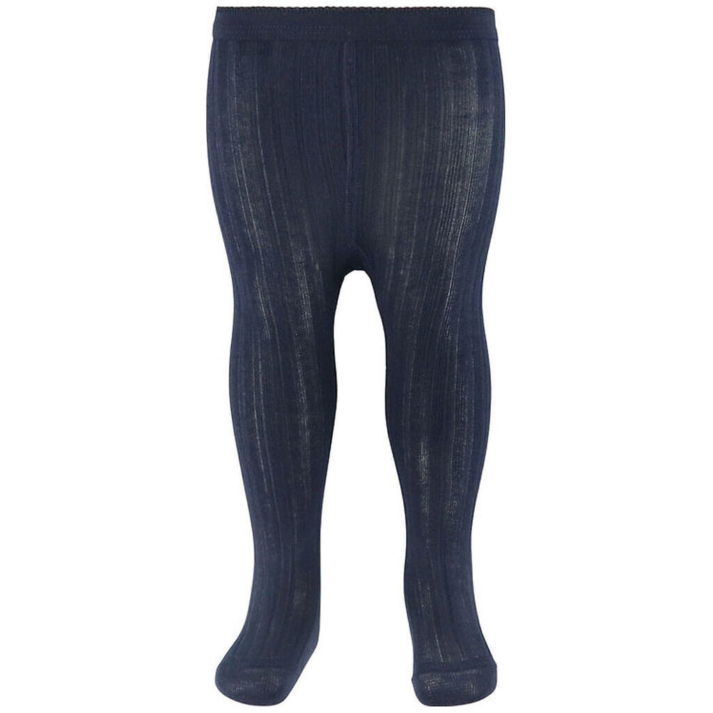 MP Strømpebukser - Rib - Navy