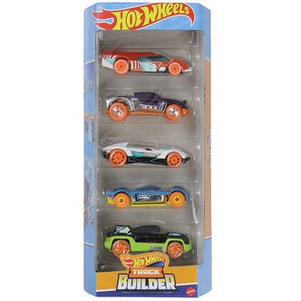 Hot Wheels Biler - 5-pak - Track Builder