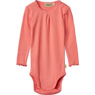 Wheat Body l/æ - Rib - Lotta - Light Coral