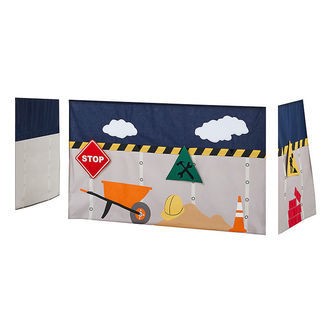 Hoppekids Forhæng Til Halvhøj Seng - 70x160 cm - Construction