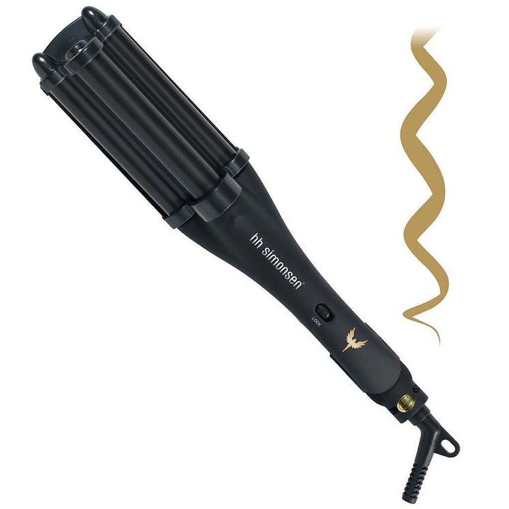 HH Simonsen Rod VS5 Deep Waver Krøllejern - Sort