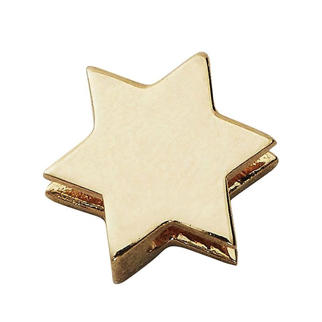 Design Letters Vedhæng Til Halskæde - Stjerne - 18 K Guldbelagt