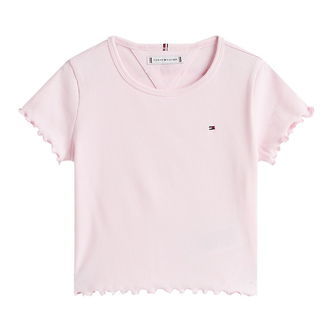 Tommy Hilfiger T-shirt - Rib - Light Pink