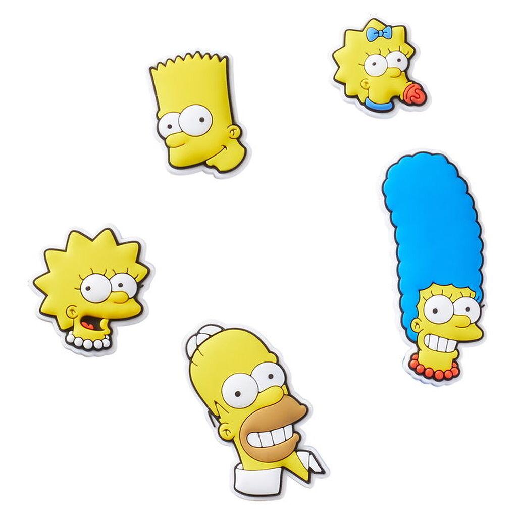 Crocs Vedhæng - The Simpsons - 5-pak
